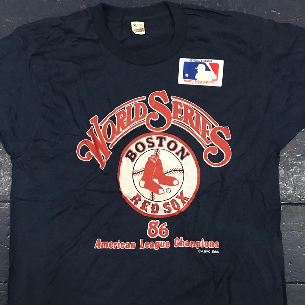 Official Vintage World Series Boston Red Sox T-shirt ‘86